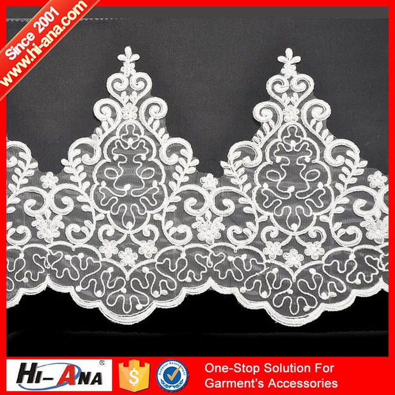 20 QC staffs ensure the quality Cheaper bridal lace fabric wholesale