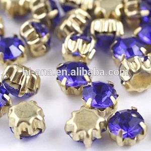 Color china rhinestone with claw for fashion