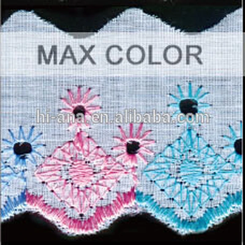 SEDEX Factory white lace trim wholesale,embroidery lace material,african cord lace trimming
