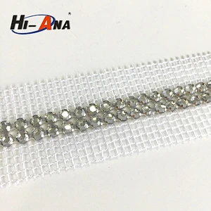 hi-ana rhinestone2 One to one order following multi color wholesale rhinestone trim