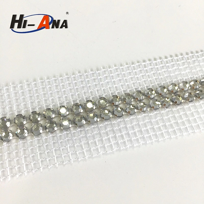 hi-ana rhinestone2 One to one order following multi color wholesale rhinestone trim