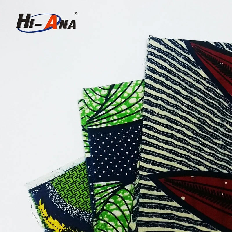 100% polyester african super wax prints fabric