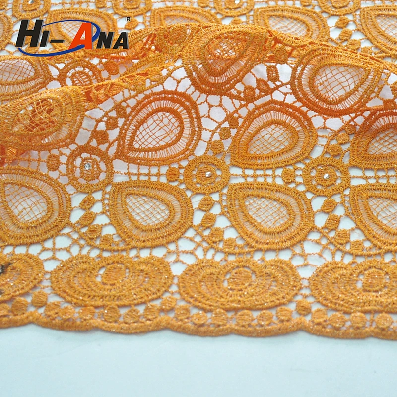 hi-ana fabric2 Direct factory prices High quality polyester lace fabric