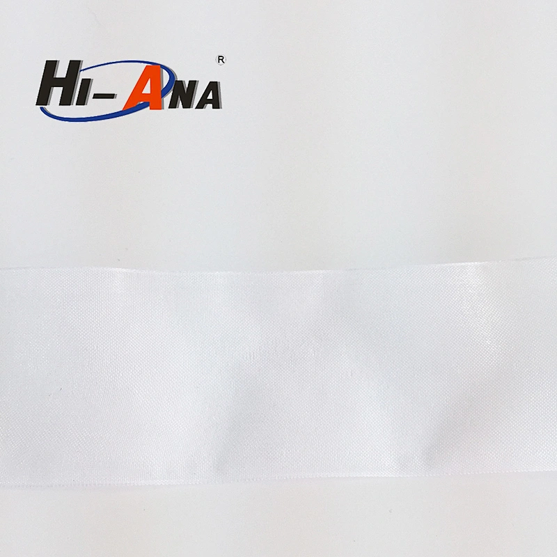 hi-ana ribbon1 Custom made print logo Good Price organza ribbon