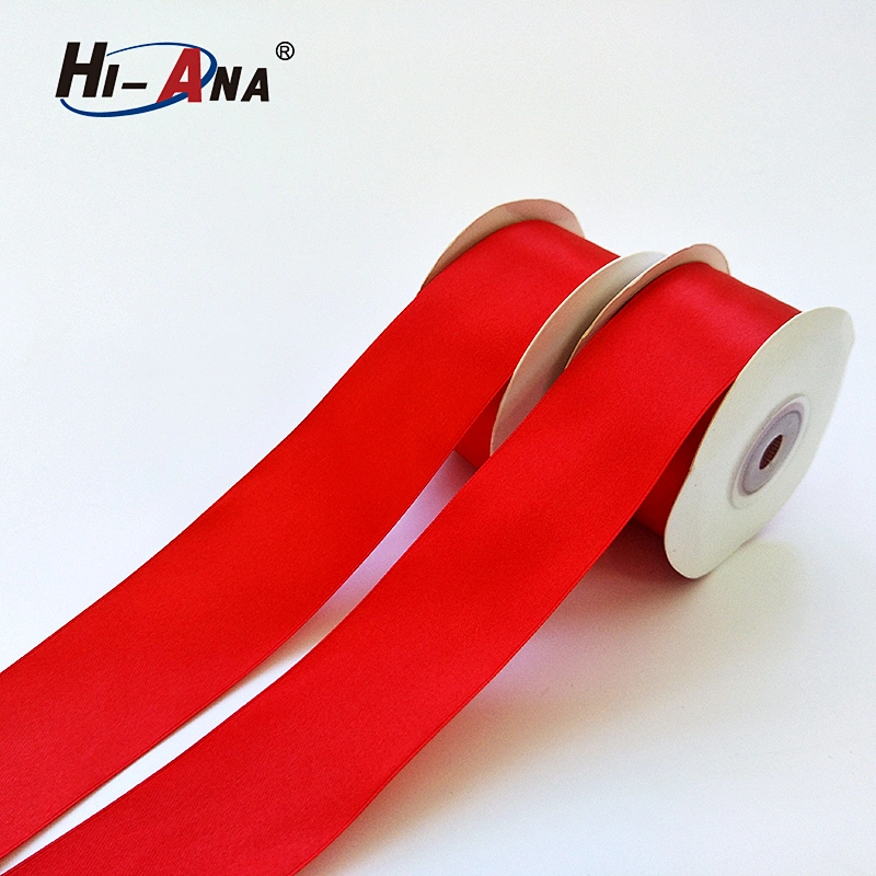 hi-ana ribbon1 SGS certification Top quality satin ribbon 50mm