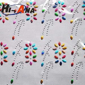 20 QC staffs ensure the quality Wholesales Genuine hotfix rhinestone transfer