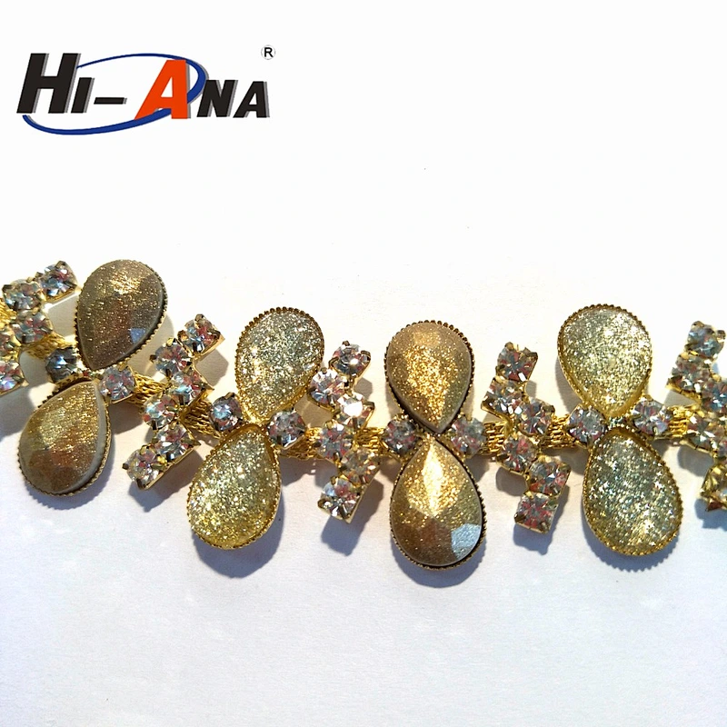 Accept OEM new products team Top quality rhinestone banding