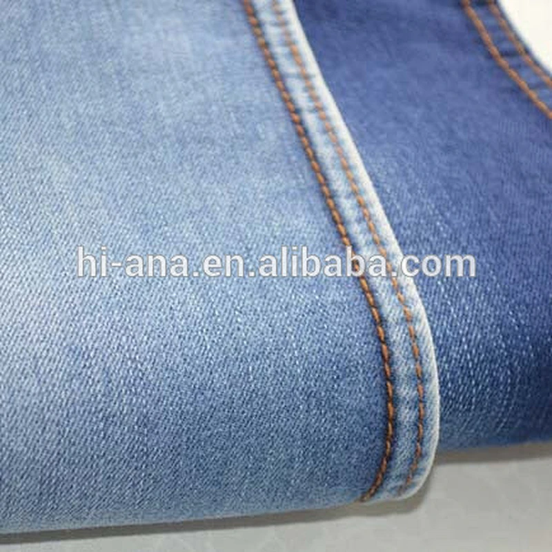 100% Cotton Denim Jean Fabric for jean garment