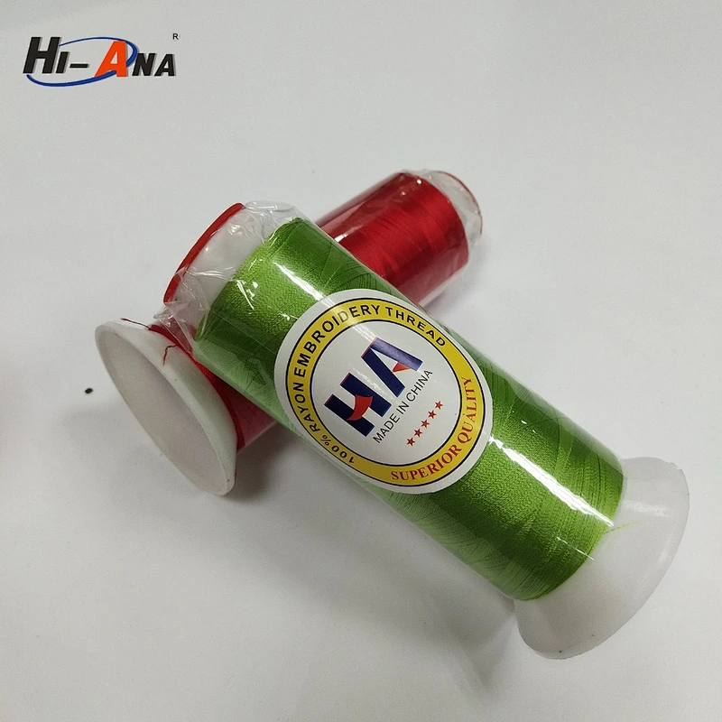 Familiar in OEM and ODM customized designs are accepted fufu embroidery thread