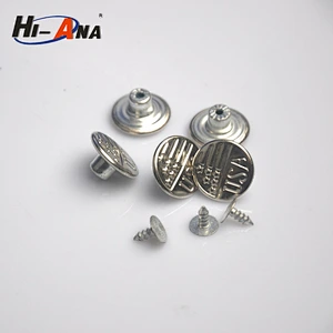 hi-ana button1 ISO 9001 Factory Exquisite style silver jeans button