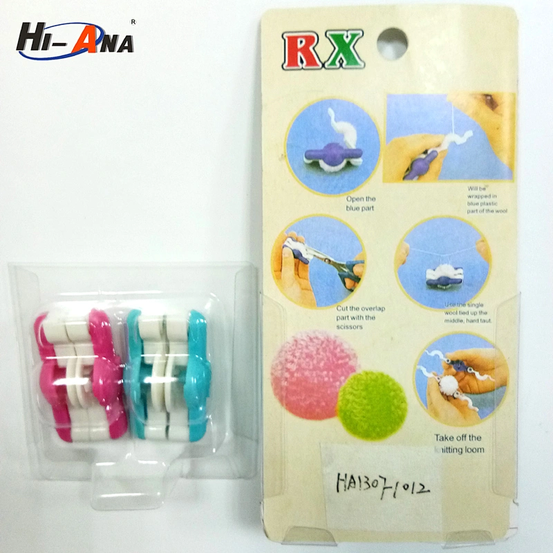 High quality mini ball pompom maker knitting loom
