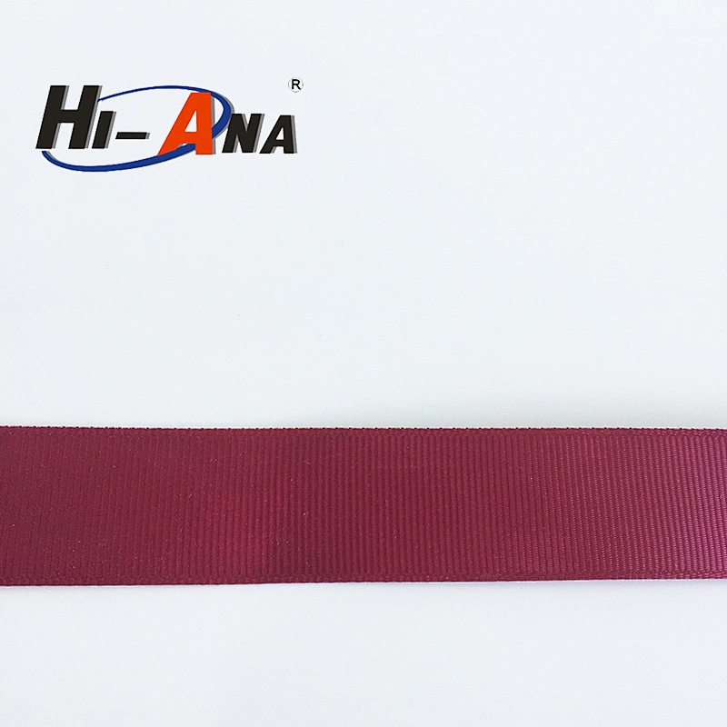 Trade assurance customised LOGO printed 2 inch grosgrain ribbon