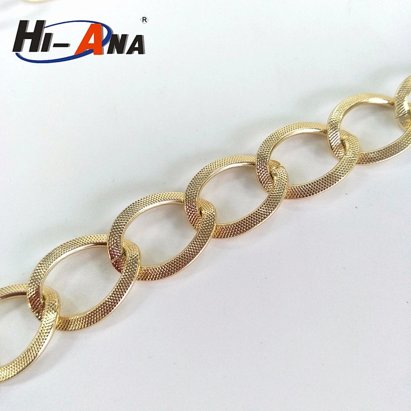 hi-ana chain2 Stict QC 100% different style aluminum chain