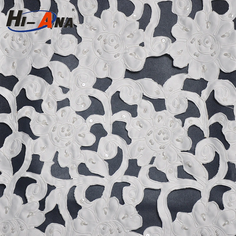 hi-ana lace3 Familiar in OEM and ODM Cheaper embroidery beaded lace motif