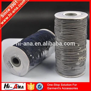 hi-ana cord2 Custom made print logo High fashion elastic cord for hair