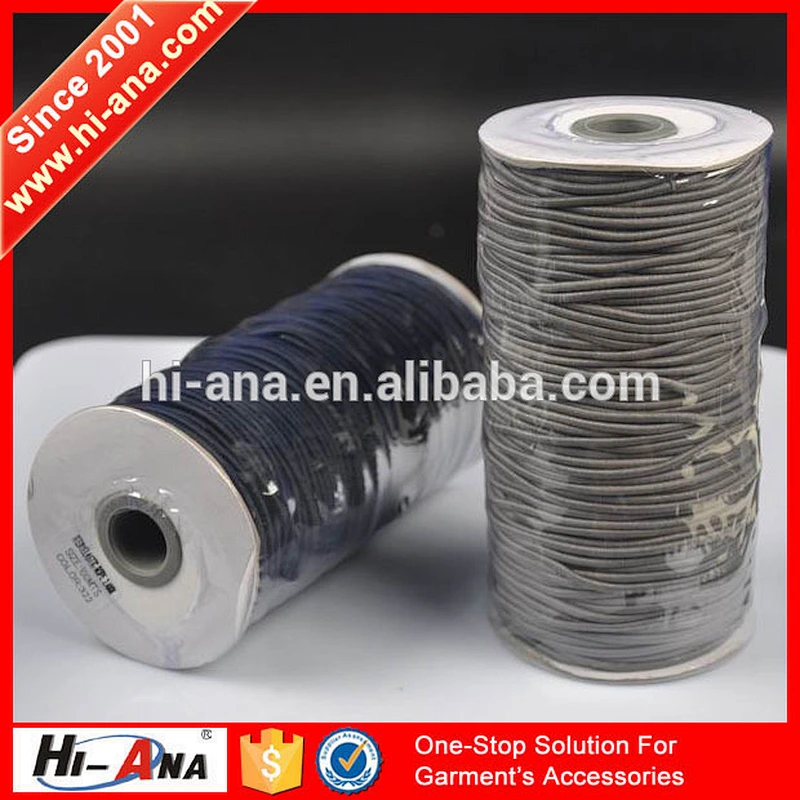 hi-ana cord2 Custom made print logo High fashion elastic cord for hair