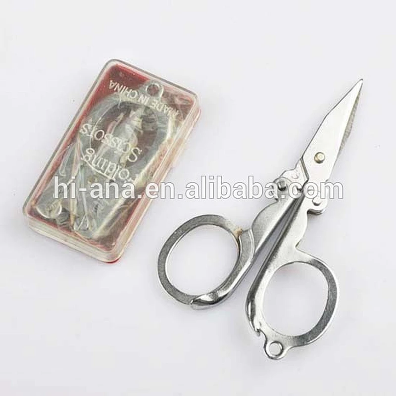 metal travel safety folding scissor