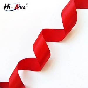 hi-ana ribbon1 ISO 9001 Factory Customized fashion 100 satin ribbon