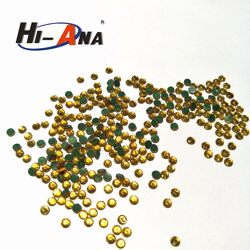 One to one order following hot sale cheap glue on rhinestones