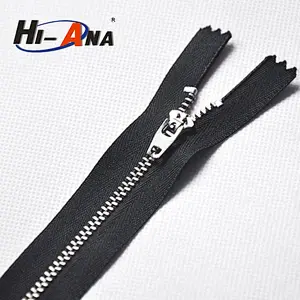 Metal Zipper 10cm with Semi-Auto Lock