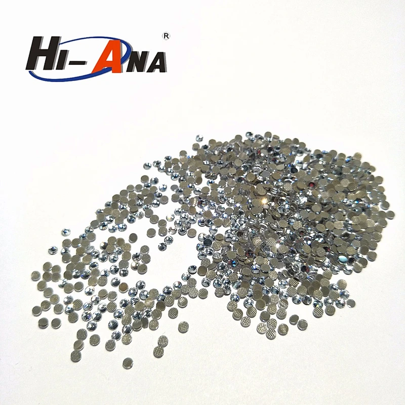 hi-ana rhinestone1 Custom made print logo Beautiful iron on rhinestone