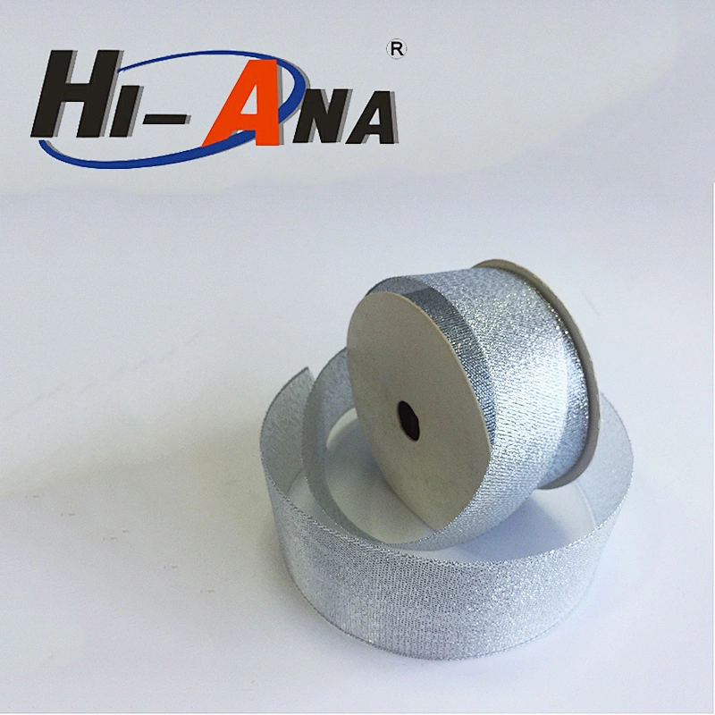 metallic ribbon for garment, gift, packing
