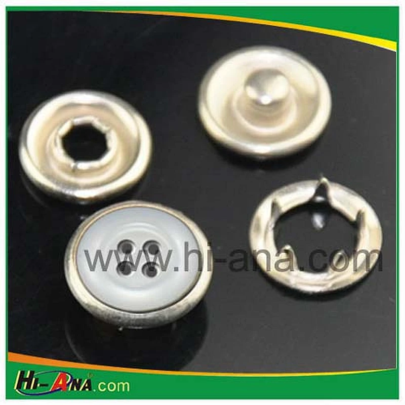 cap prong ring snap button