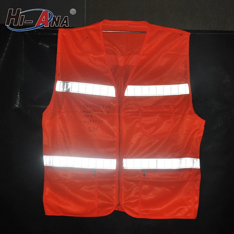 hi-ana reflective3 Rapid and efficient cooperation Ningbo reflective safety jackets