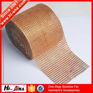 hi-ana trim3 NINGBO rhinestone chain trim plastic