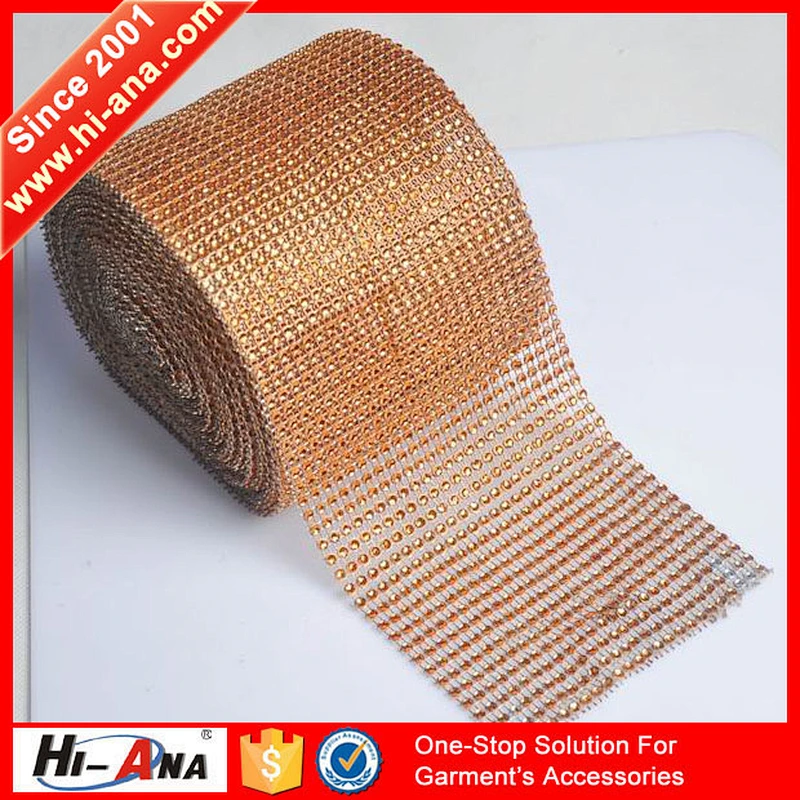 hi-ana trim3 NINGBO rhinestone chain trim plastic