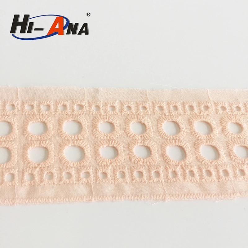Simplified sourcing at competitive prices Cheaper cotton eyelet lace trim