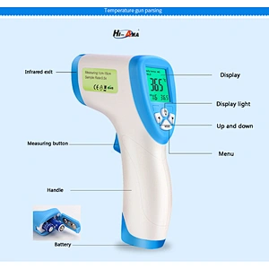 [Two-year warranty]Infrared Gun Thermometer Kids Body LCD Non-Contact Laser Temperature infrared thermometer manufacturer