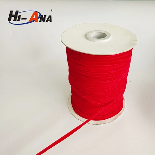 Red Velvet Ribbon 3/8
