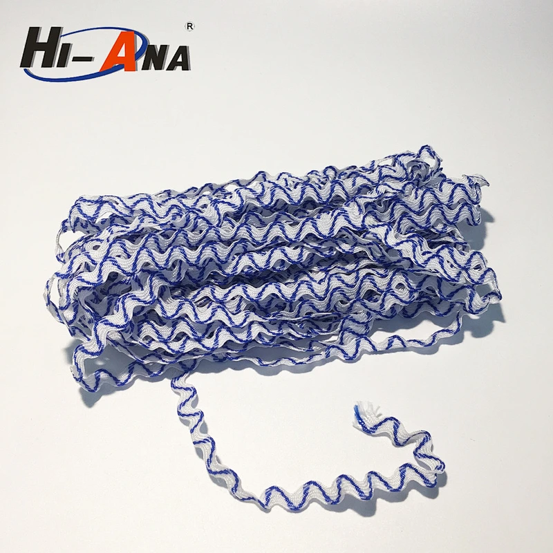 Metallic Yarn Ric-rac Lace