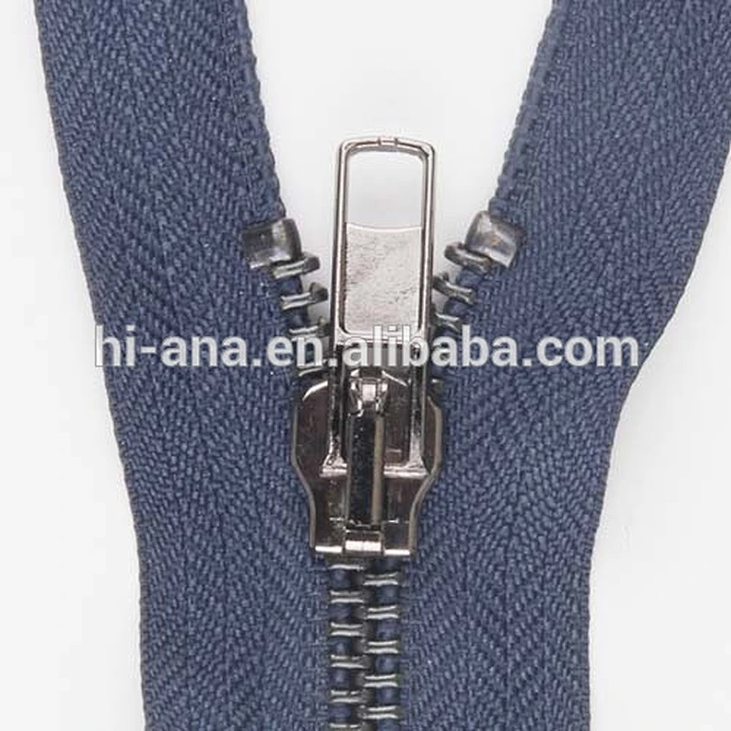 Double-Sided Zipper for Jackets
