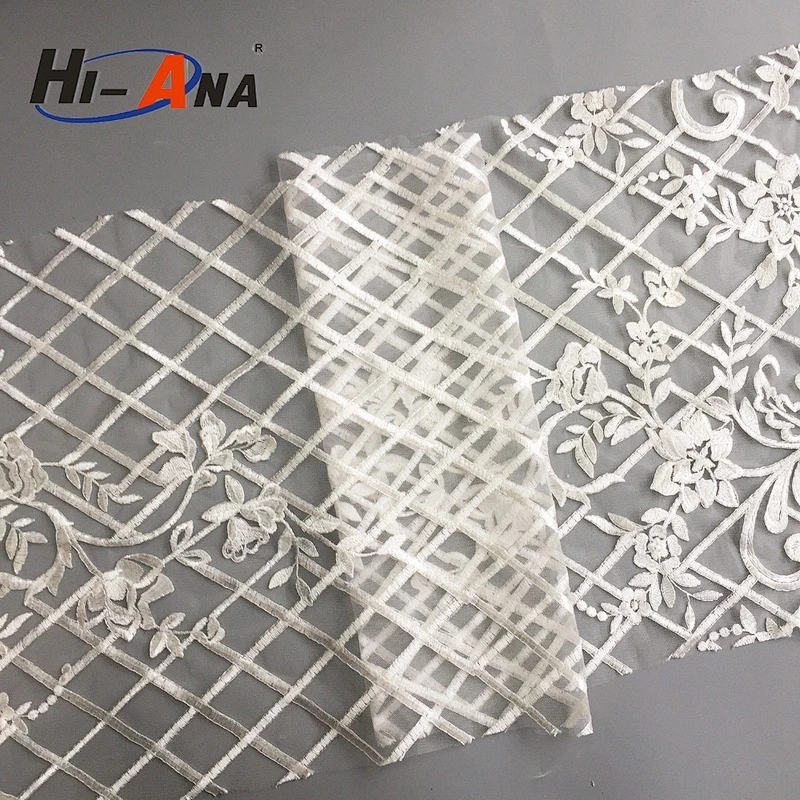 hi-ana fabric3 Our factories 20 years'experience different style lace fabric