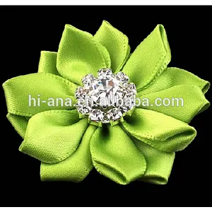 New explosion - paragraph multi - angle plus diamond ribbons flowers baby handmade cloth flowers hair accessories 25
