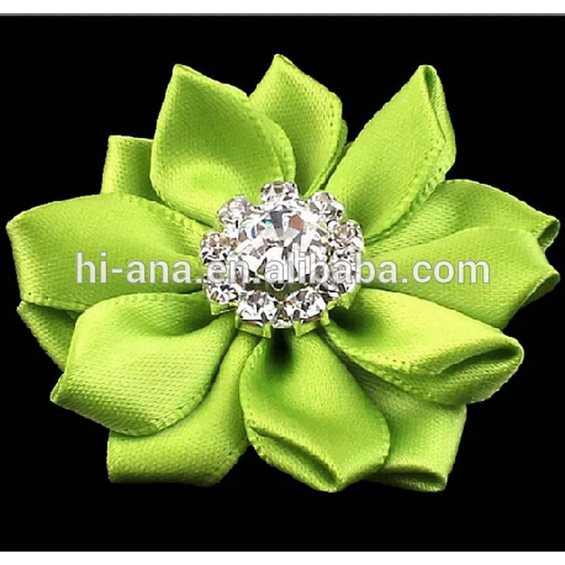 New explosion - paragraph multi - angle plus diamond ribbons flowers baby handmade cloth flowers hair accessories 25