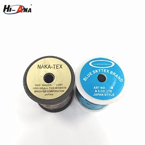 Global brands 10 year various colors gold thread