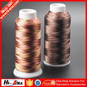 15 years factory experience High quality embroidery thread weight