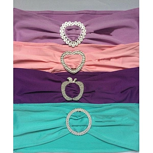 Cheap Hot Sale Traditional Wedding Royal Spandex Chair Cover Sashes