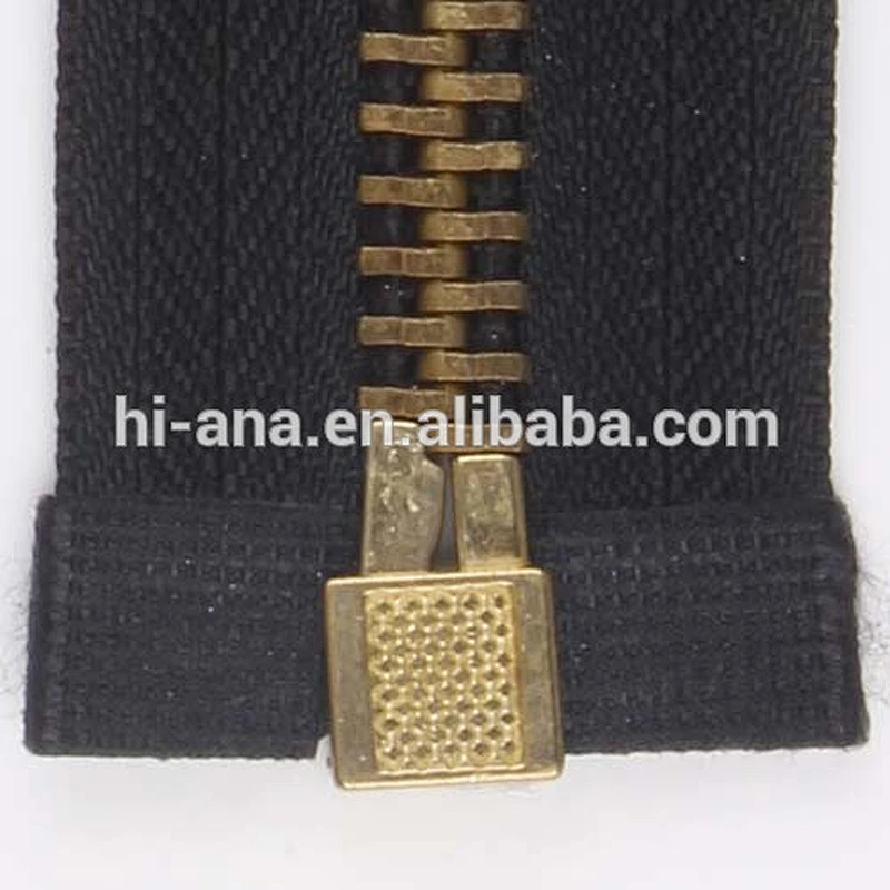8# Anti Brass Zipper O/E,A/L