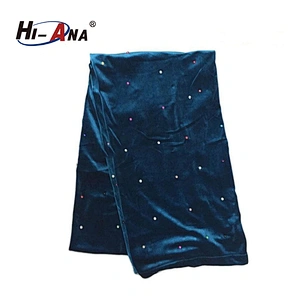 HI-ANA Muslim velvet turban head wrap head tie for lady