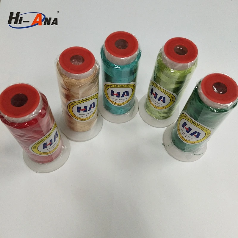 15 years factory experience Cheap color embroidering thread