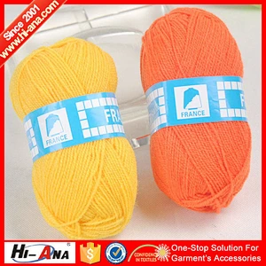 One to one order following dyed knitting with ribbon yarn