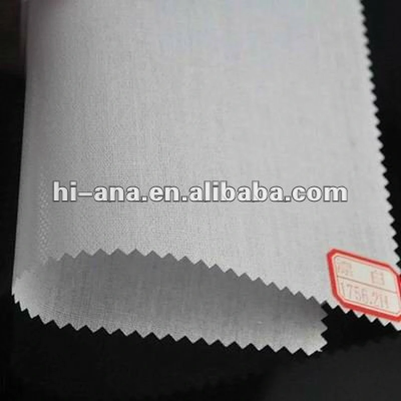 1756lnterlining fabric with hand feeling is hard Manufacturers