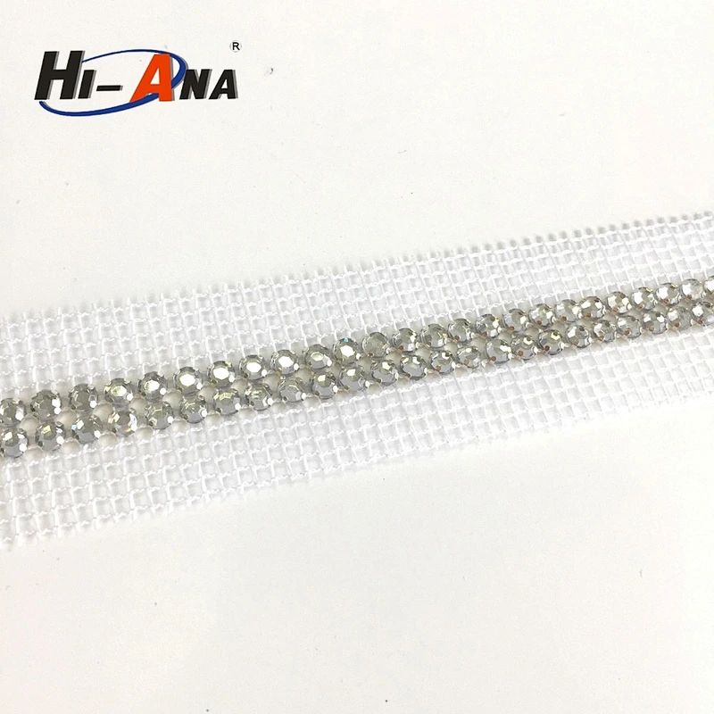hi-ana rhinestone2 One to one order following multi color wholesale rhinestone trim