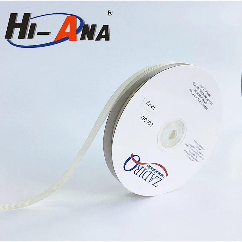 Custom made print logo Cheaper gross grain ribbon