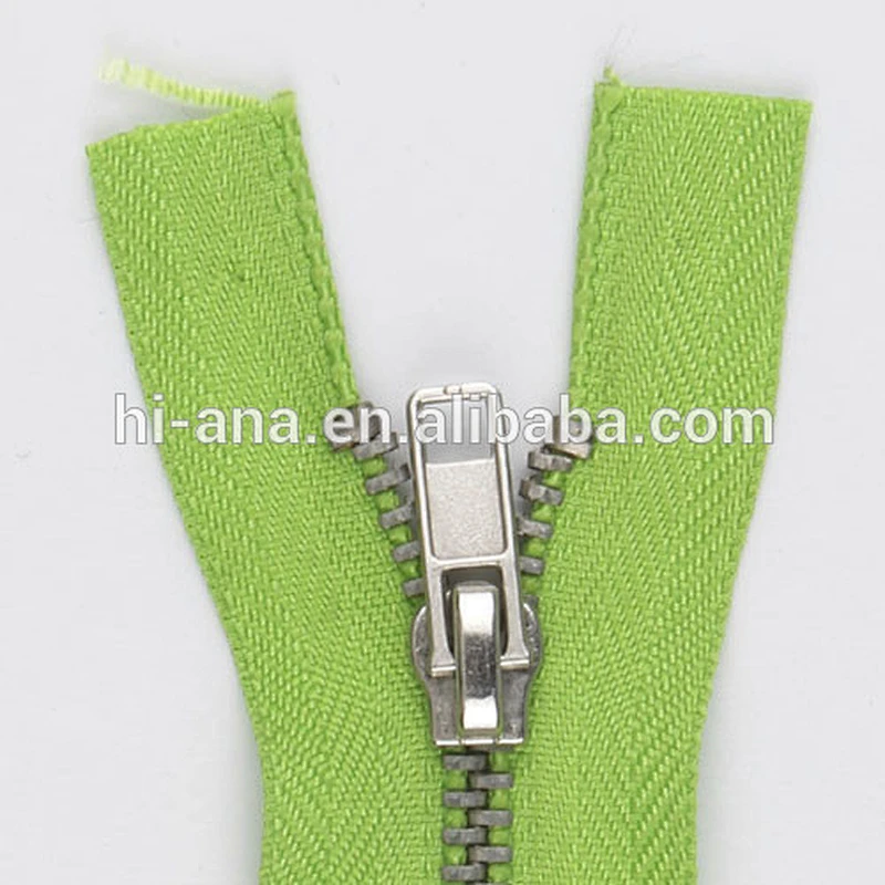 3# Brass Two Way Metal Zipper