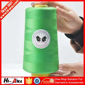 Over 15 Years experience Wholesale no minimum colored strongest sewing thread